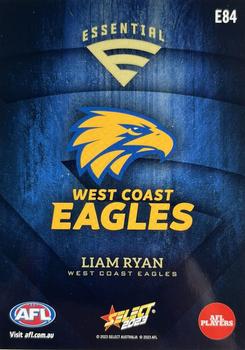 2023 Select AFL Footy Stars - Essentials #E84 Liam Ryan Back